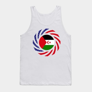 Sahrawi Arab Democratic Republic American Multinational Patriot Flag Series Tank Top